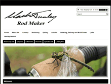 Tablet Screenshot of marktunley.com